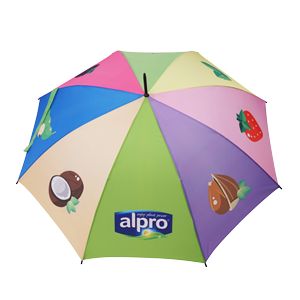 Paraguas europeo personalizado con logo