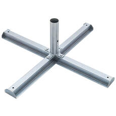 Base con forma de cruz para placas de roca Base con forma de cruz para placas de roca