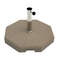 Base de cemento de 65kg para sombrillas Base de cemento de 65kg para sombrillas