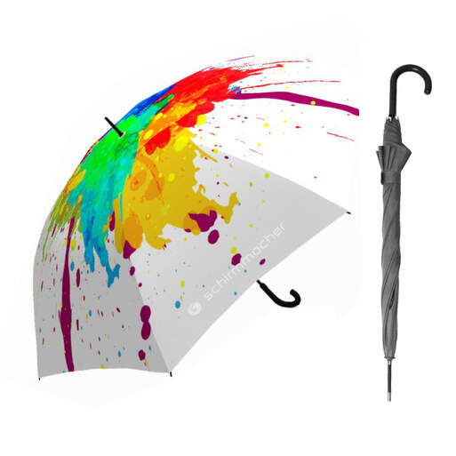 Regenschirm vollflächig bedruckt